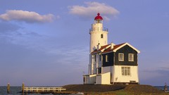 Landscapes holland lighthouses The Netherlands