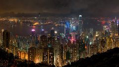 Landscapes Hong Kong cities
