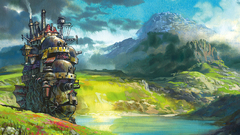 Landscapes Howl's Moving Castle