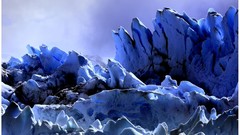 Landscapes ice Antarctica icebergs