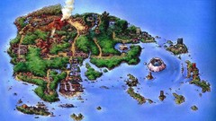 Landscapes Islands nintendo Volcanoes Maps houses Pokemon video 