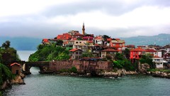 Landscapes Islands Turkey cities cityscapes Amasra Bartın