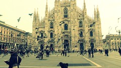 Landscapes Italy cities Milano