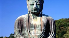 Landscapes Japan statues Buddha