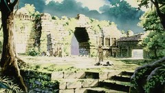 Landscapes jungle nintendo Temples Pokemon forests artwork