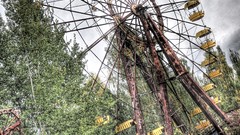 Landscapes Kiev Pripyat Ukraine Amusement Park