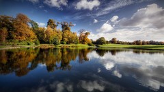 Landscapes lakes reflections