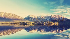 Landscapes lakes reflections