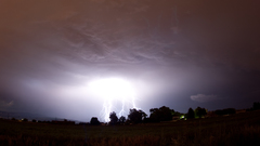 Landscapes Lightning nature