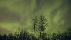 Landscapes lights Canada alberta