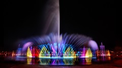 Landscapes lights fountain architecture cityscapes