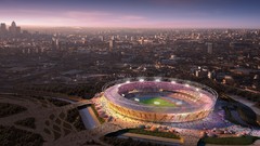 Landscapes London stadium buildings cityscapes artwork olympics 