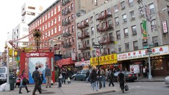 Landscapes Manhattan Chinese USA cityscapes new york city