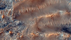 Landscapes Mars dunes planets outer space deserts