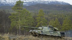 Landscapes military tanks