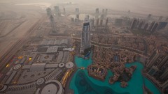 Landscapes morning dubai buildings urban cityscapes