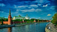 Landscapes Moscow Kremlin Russia architecture cityscapes