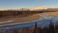 Landscapes Mountains Alaska rivers forests