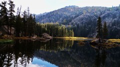 Landscapes Mountains Alps lakes forests Alpine