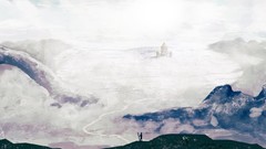 Landscapes Mountains artwork digital art