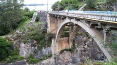 Landscapes Mountains Bridges lakes argentina