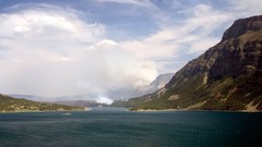 Landscapes Mountains clouds