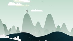 Landscapes Mountains clouds artwork vectors