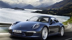 Landscapes Mountains clouds cars Porsche lakes rivers porsche 