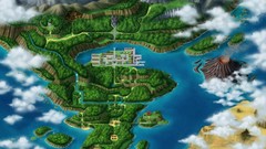 Landscapes Mountains clouds Islands nintendo Volcanoes Maps 