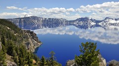 Landscapes Mountains clouds lakes