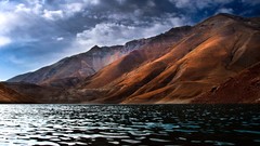 Landscapes Mountains clouds lakes