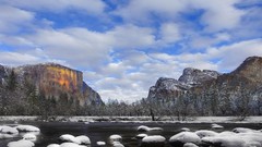 Landscapes Mountains clouds skyscapes