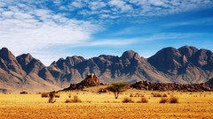 Landscapes Mountains clouds skyscapes deserts
