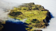 Landscapes Mountains clouds switzerland Europe