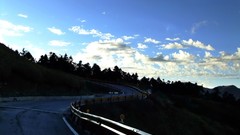 Landscapes Mountains clouds Taiwan roads skies skyscapes