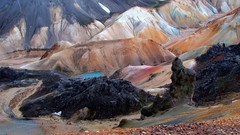 Landscapes Mountains Europe iceland