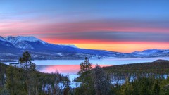 Landscapes Mountains forests