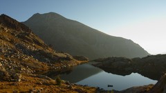 Landscapes Mountains France ponds