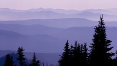 Landscapes Mountains hills Washington mount national park