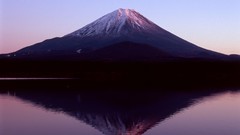Landscapes Mountains Japan lakes reflections mount fuji