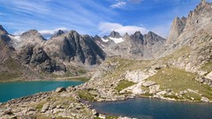 Landscapes Mountains lakes