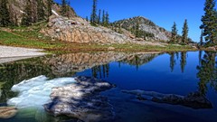 Landscapes Mountains lakes