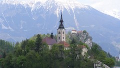 Landscapes Mountains lakes