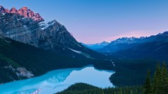 Landscapes Mountains lakes valleys