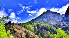 Landscapes Mountains mat skies crete