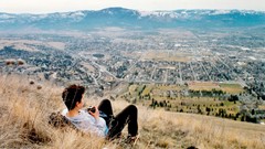 Landscapes Mountains Men towns