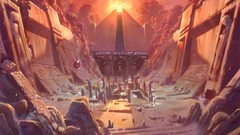 Landscapes Mountains Movies star wars Temples science fiction 