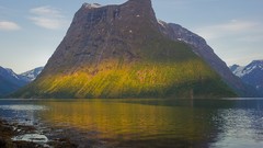 Landscapes Mountains Norway Europe lakes