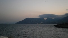 Landscapes Mountains ocean