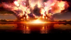 Landscapes Mountains outer space